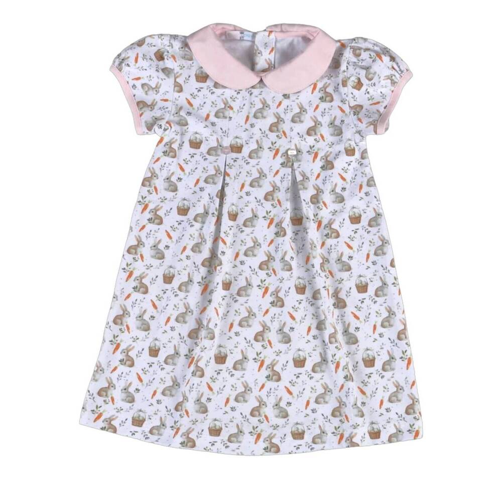 NEW BABY LOREN girl's little hoppers dress in pink multi